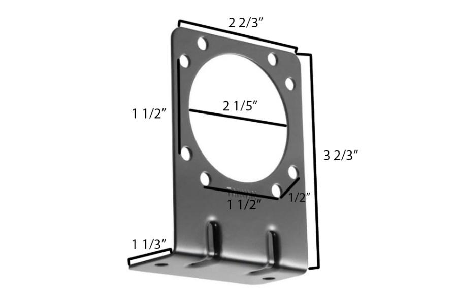 Picture of Velvac Mounting Bracket for Seven-Way Blade Socket