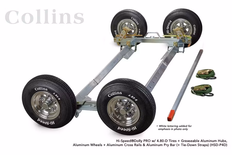 dolly⭐︎ Collins Hi-Speed Dolly PRO Dolly Set Zinc Plated w/ Aluminum