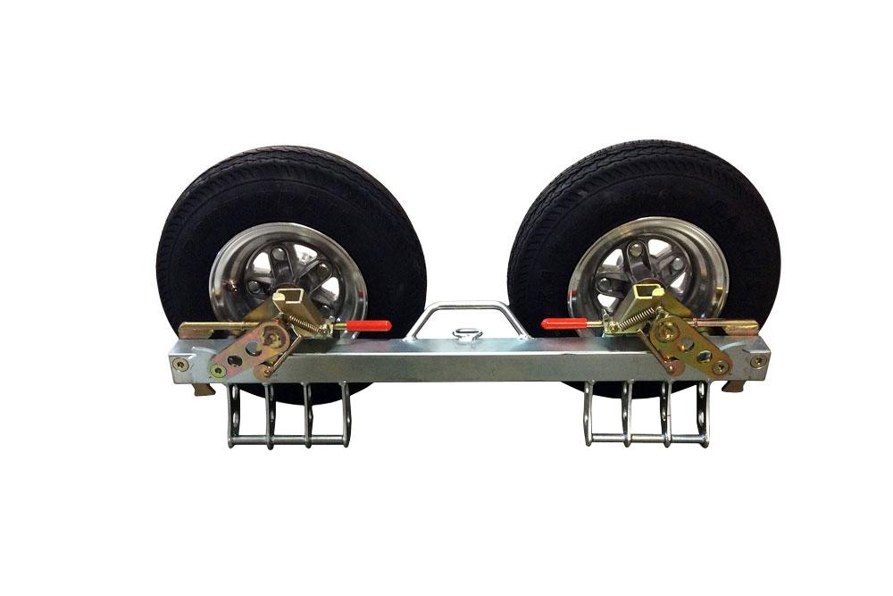 Collins Hi-Speed Dolly PRO Dolly Set Zinc Plated w/ Aluminum Axles and ...