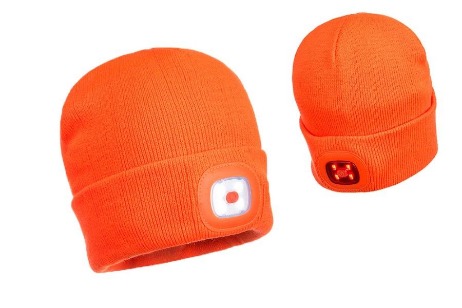 Picture of Portwest Rechargeable Twin LED Beanie