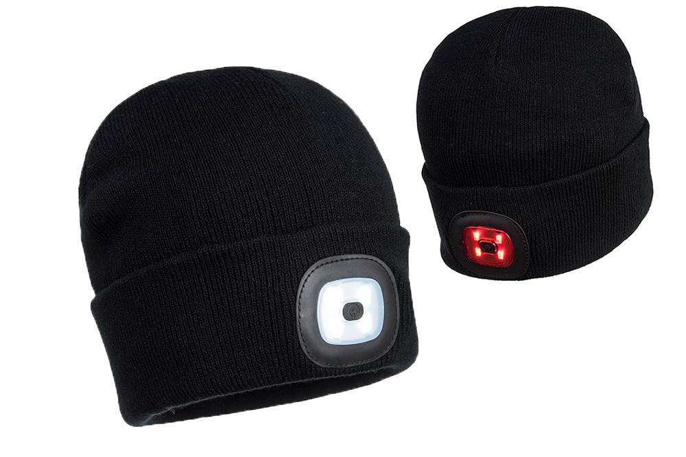 Picture of Portwest Rechargeable Twin LED Beanie