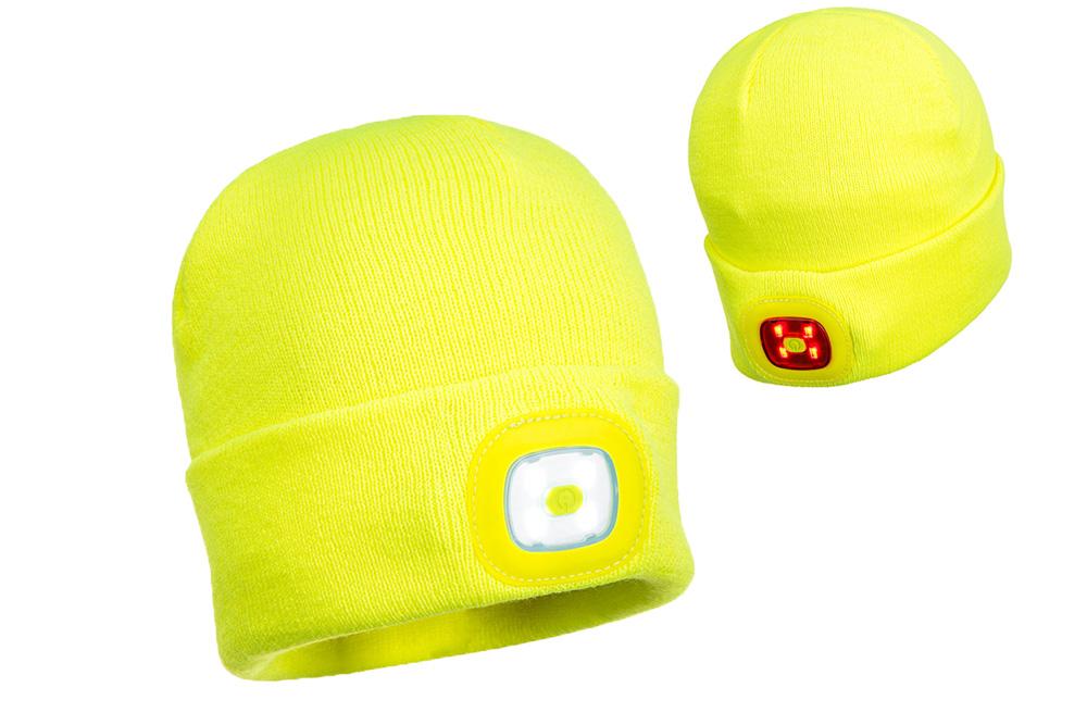 Picture of Portwest Rechargeable Twin LED Beanie