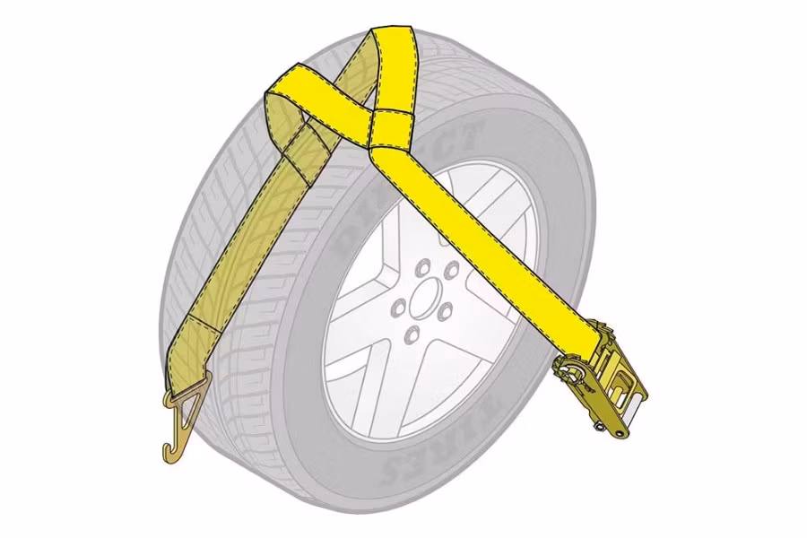 Picture of B/A Products Flat Hook Quick Pick Straps 2"