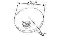 Picture of Grote 4" LED Stop/Tail/Turn Light