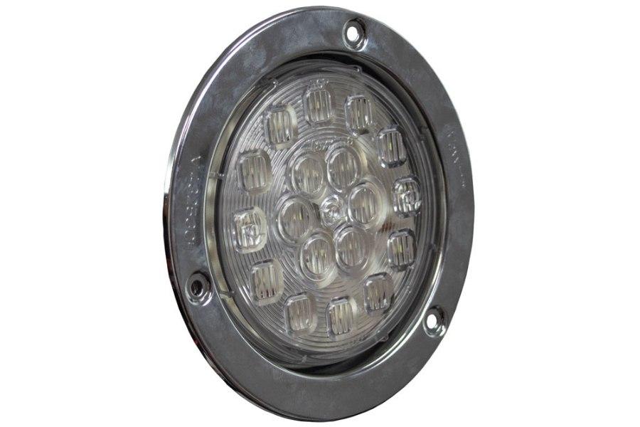 Picture of Maxxima 4" Round LED Reverse Light with Flange and Pigtail