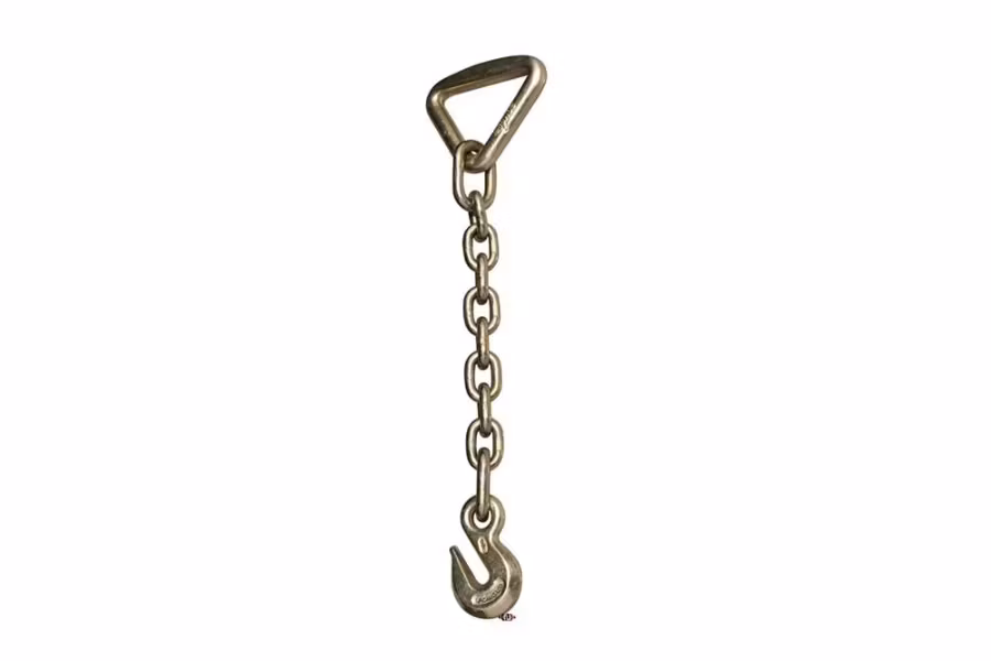 Picture of Durabilt 18″ G70 Chain Anchor with 4″ Delta Ring & 3/8″ Eye Grab Hook