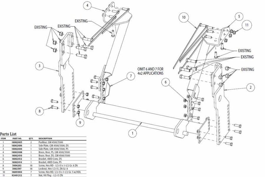 Picture of SnowDogg Mount '19-Current GM 4500/5500