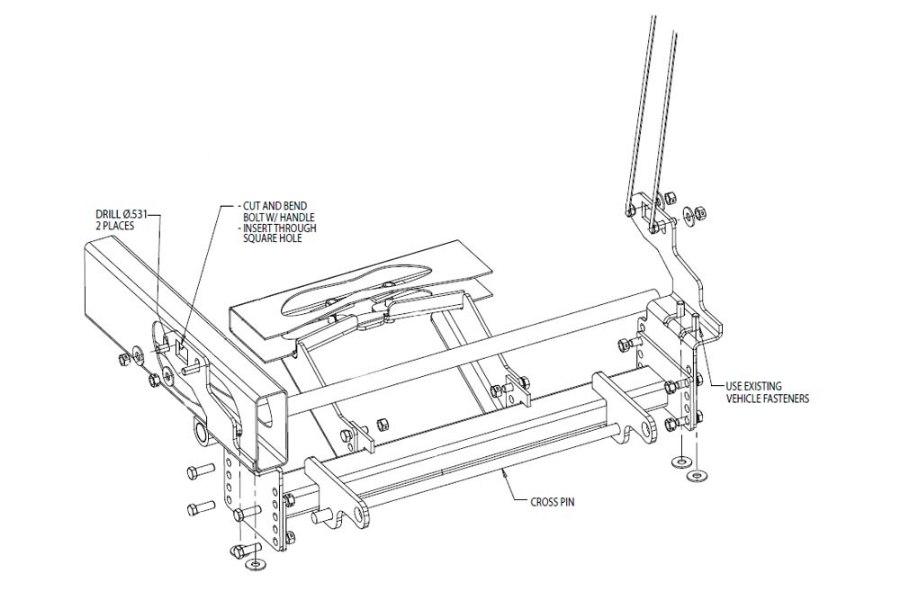 Picture of SnowDogg Mount 2007-2018 Toyota Tundra