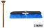 Picture of Bruske 18" Blue Bristle Semi-Course Truck Brush