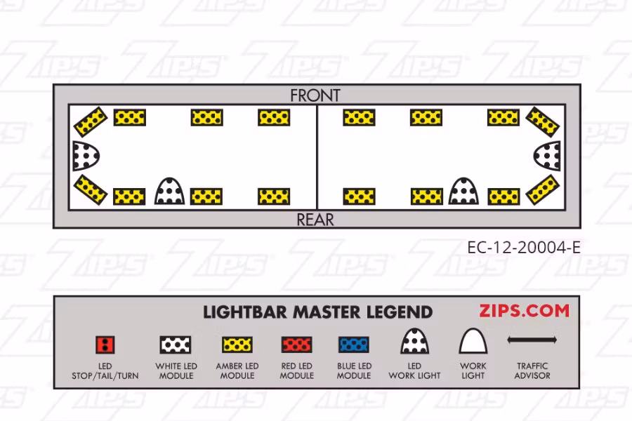 Picture of Ecco 12+ Vantage Series Light Bars
