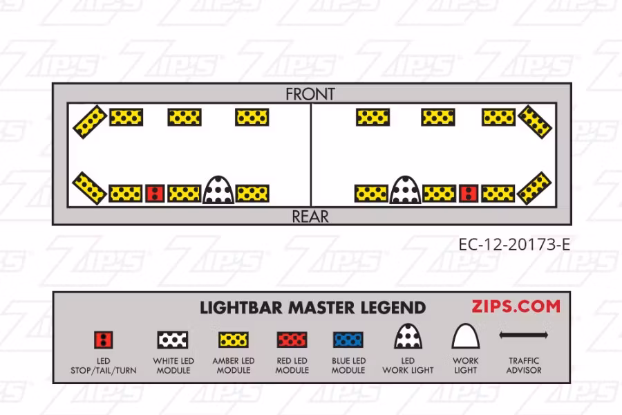 Picture of Ecco 12+ Vantage Series Light Bars