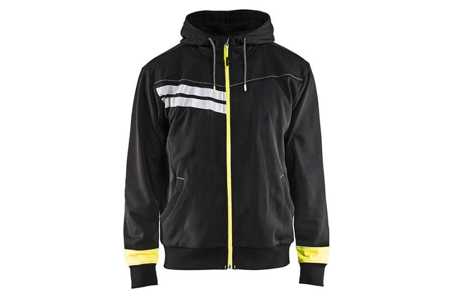 Picture of Blaklader Enhanced Visibility Zip-Up Sweatshirt