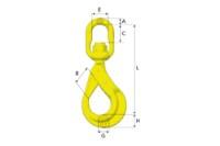 Picture of Gunnebo GrabiQ Swivel Safety Hook BKL