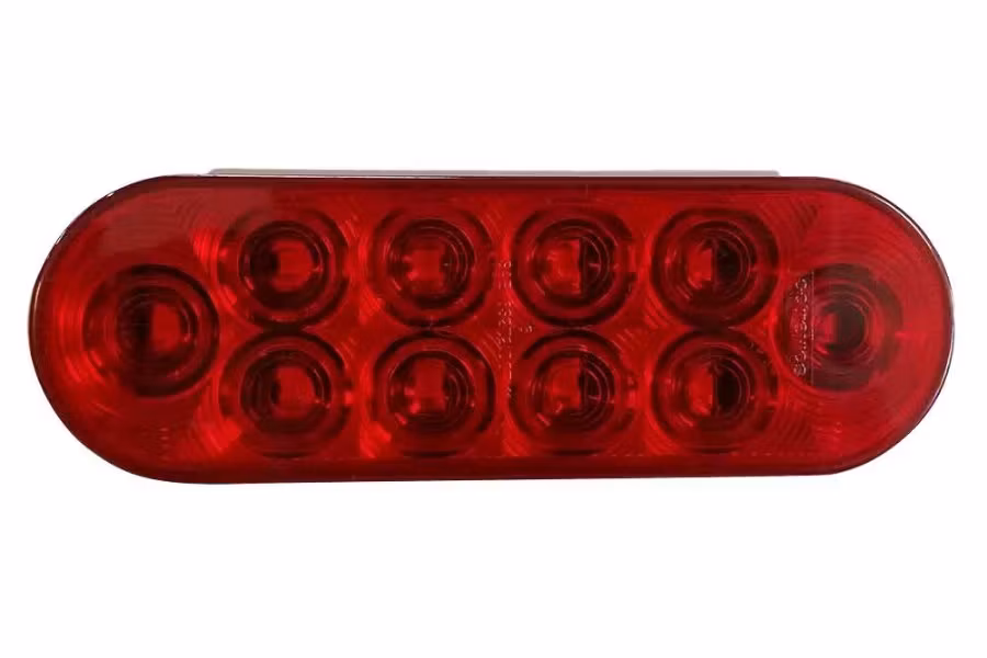 Picture of Miller Tail Light 6" Oval Red LED