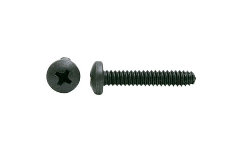 Picture of Fastenal #6-32 x 1" Phillips Drive Pan Head Black Oxide Finish Steel Machine Screw