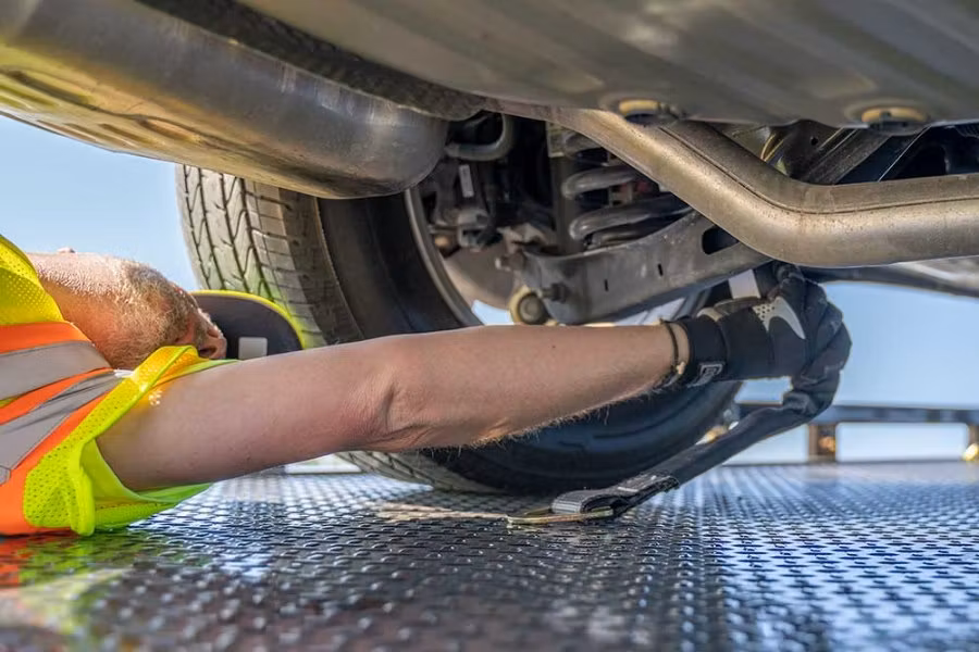 Picture of AW Direct Axle Strap with Wear Pad and Delta Rings