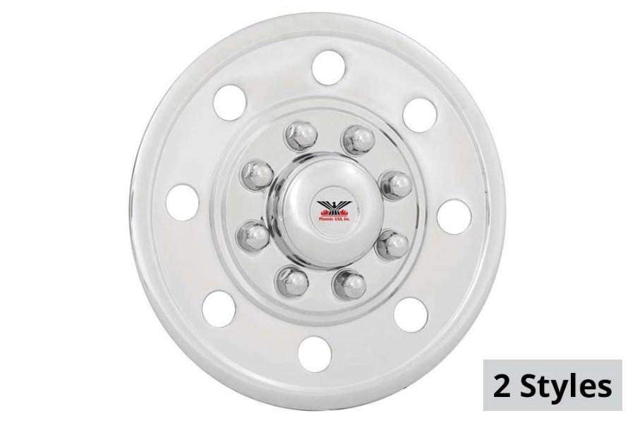 Picture of Phoenix Stainless Steel Quick Liner Simulator Set 16" 8 Lug Trailer Wheels