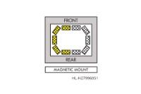 Picture of Hella MLB 100 LED Amber and White Light Bar