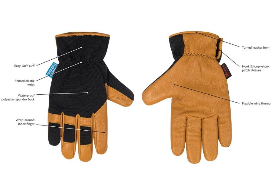 Kinco L Waterproof Goatskin Gloves Additional view