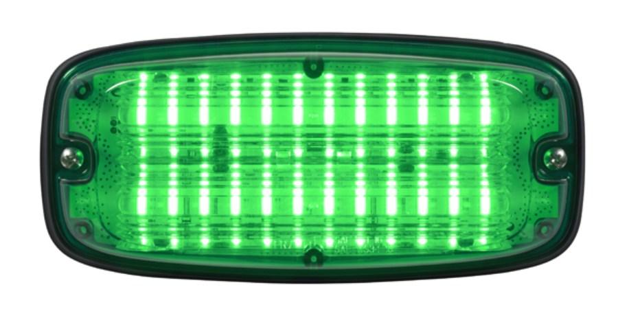 Federal Signal 7" x 3" FireRay Warning LED Lights Additional Angle