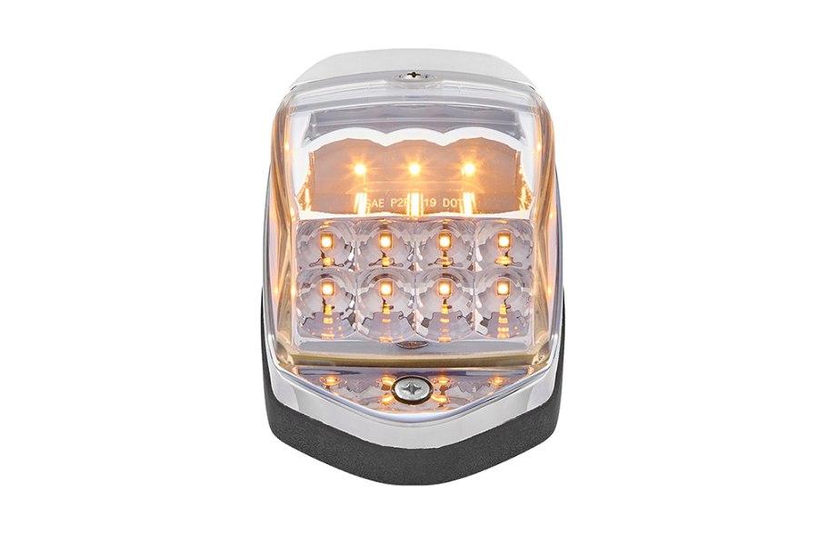 Picture of Maxxima Chrome Cab Marker Amber Clear Lens