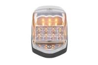 Picture of Maxxima Chrome Cab Marker Amber Clear Lens