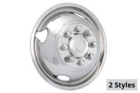 Picture of Phoenix Stainless Steel D.O.T. Dual Wheel Simulator Set 16" 8 Lu, 4 HH Wheels '99 - '02 Dodge 3500