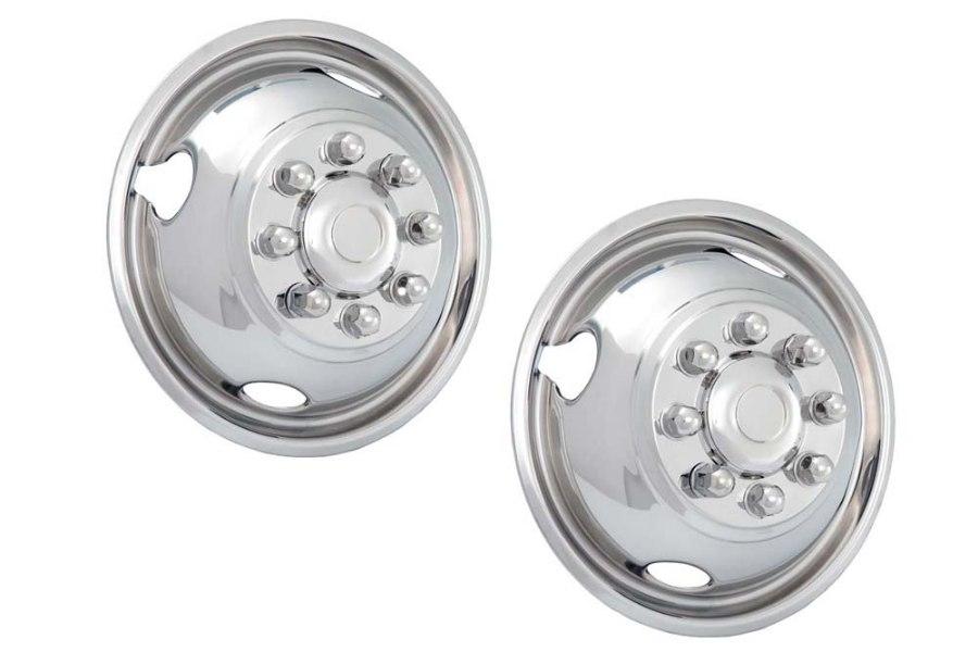 Picture of Phoenix Stainless Steel D.O.T. Dual Wheel Simulator Set 16" 8 Lu, 4 HH Wheels '99 - '02 Dodge 3500