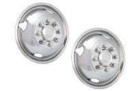 Picture of Phoenix Stainless Steel D.O.T. Dual Wheel Simulator Set 16" 8 Lu, 4 HH Wheels '99 - '02 Dodge 3500