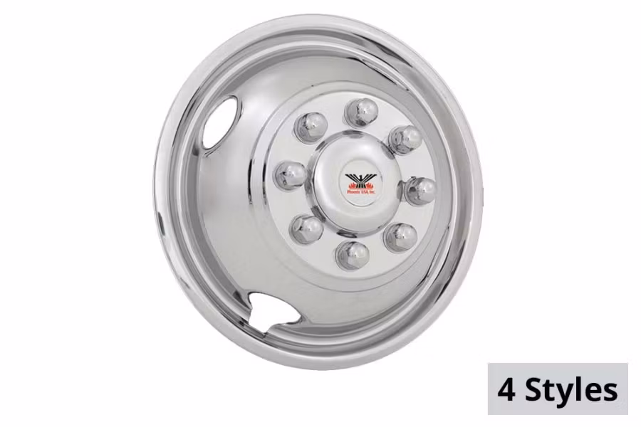 Picture of Phoenix Stainless Steel 17" Wheel Simulators  2005 - 2024 Ford F-350 SD