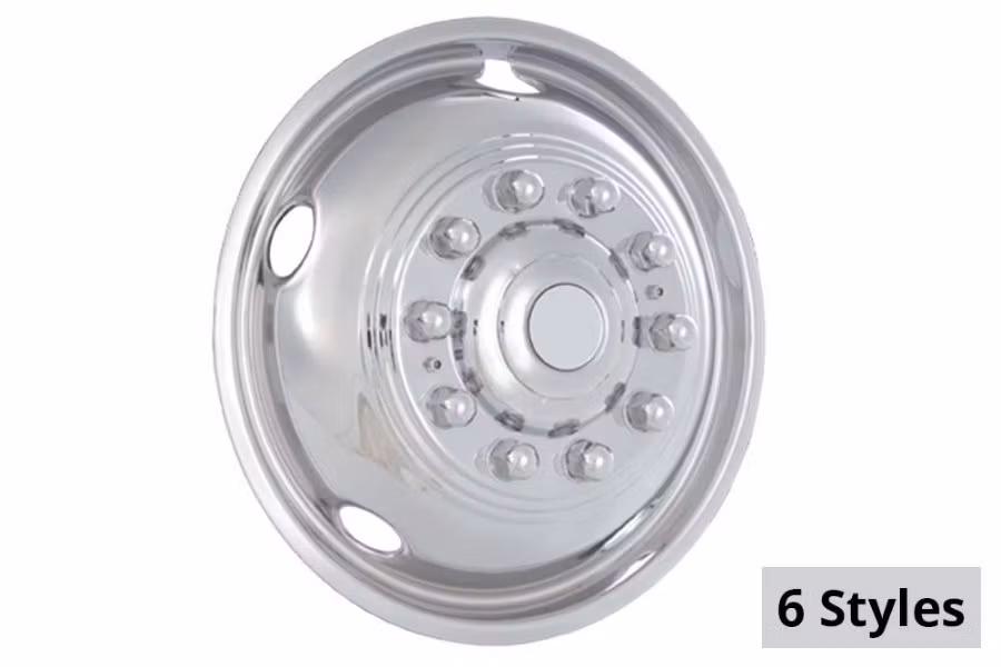 Picture of Phoenix Stainless Steel 19.5" Wheel Simulators 2005-2025 Ford
F-450/F-550