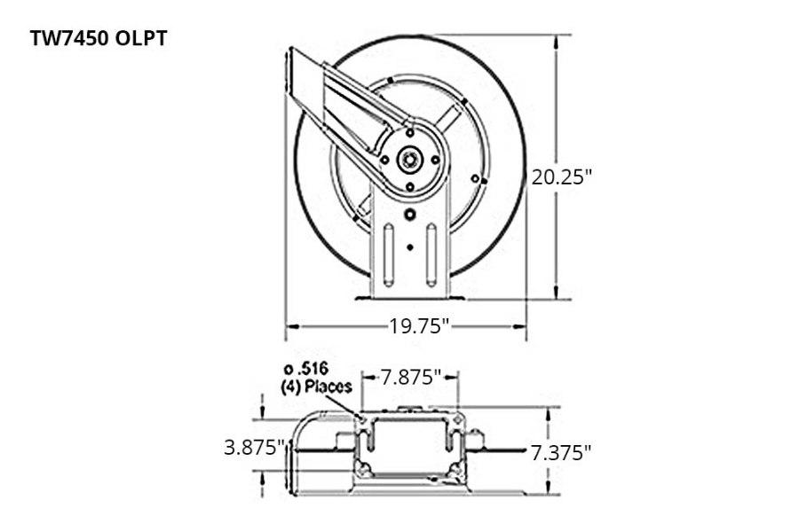Picture of Reelcraft TW Series Welding Hose Reel