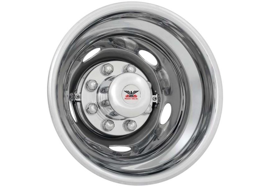 Picture of Phoenix Stainless Steel Custom Dual Wheel Simulator for 17" 8 Lug 5 HH 2WD / 4WD 2003 - 2018 Dodge 3500