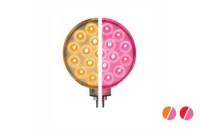 Picture of Trux Double Face Dual Amber/Red Turn and Marker to Pink Auxiliary LED