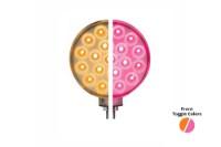 Picture of Trux Double Face Dual Amber/Red Turn and Marker to Pink Auxiliary LED