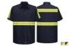 Picture of Red Kap Enhanced Visibility Short Sleeve Cotton Work Shirt
