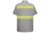 Picture of Red Kap Enhanced Visibility Short Sleeve Cotton Work Shirt
