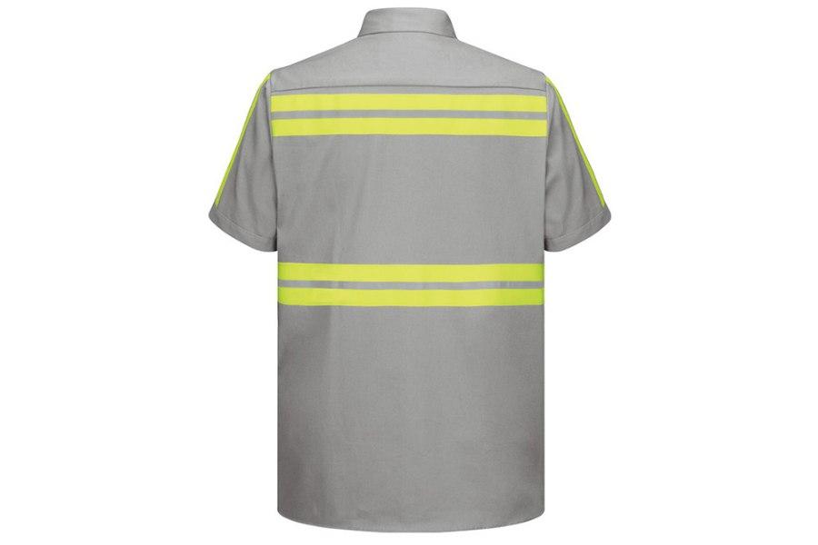 Picture of Red Kap Enhanced Visibility Short Sleeve Cotton Work Shirt