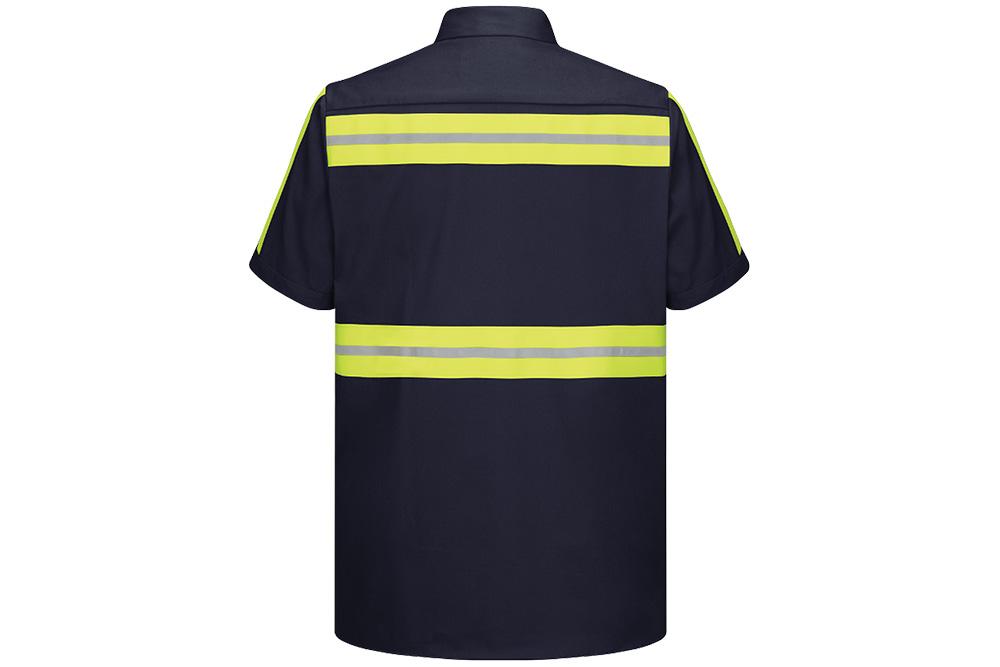 Picture of Red Kap Enhanced Visibility Short Sleeve Cotton Work Shirt