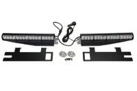 Picture of Race Sport - White / Amber Strobing Hi power LED Beacon Visor