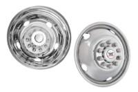 Picture of Phoenix Stainless Steel 19.5" Wheel Simulators Chevy/GMC 1975-2003 P-30Chassis and 1990-2003 3500HD