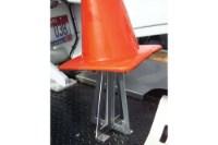 Picture of Zip's 28" Aluminum Vertical Safety Cone Holder