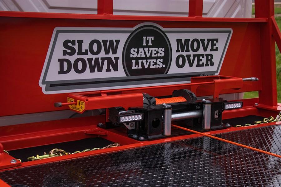 Picture of Zip's Custom "Ditch Side" Winch Drum Release for Carriers