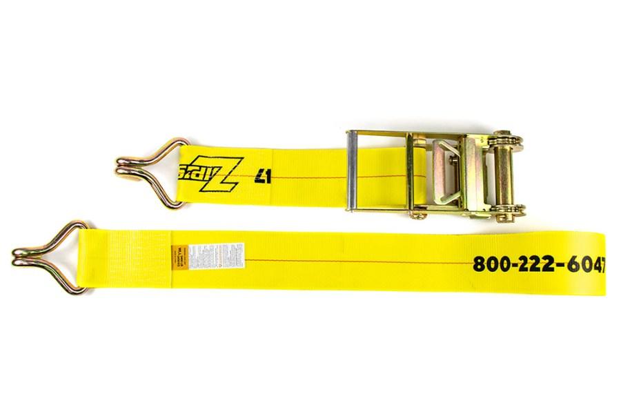 Picture of Zip's 4" Ratchet Tie-Down Assembly w/ Double J Hooks