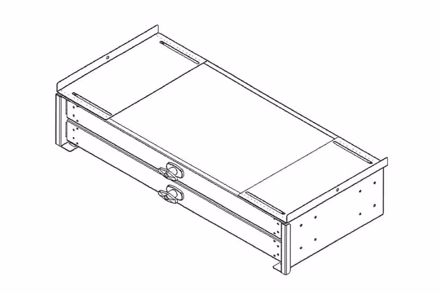 Picture of Stellar 2 Drawer Steel Toolbox Systems