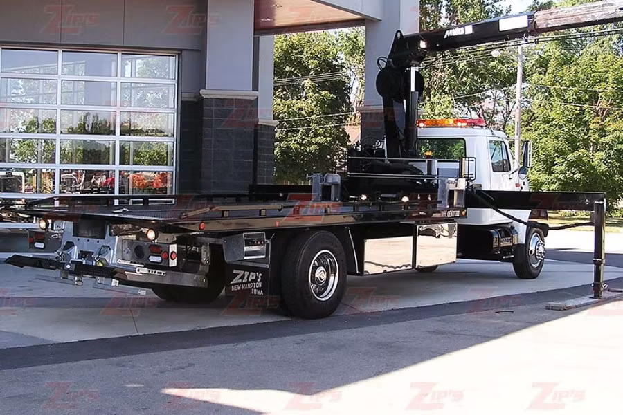 Picture of RC Industries Black Powder Coated Steel Toolbox w/Stainless Steel Door