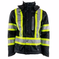 Tough Duck Safety Waterproof/Breathable Midweight Fleece Lined Jacket