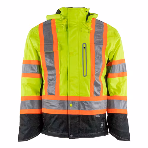 Picture of Tough Duck Safety Waterproof/Breathable Midweight Fleece Lined Jacket