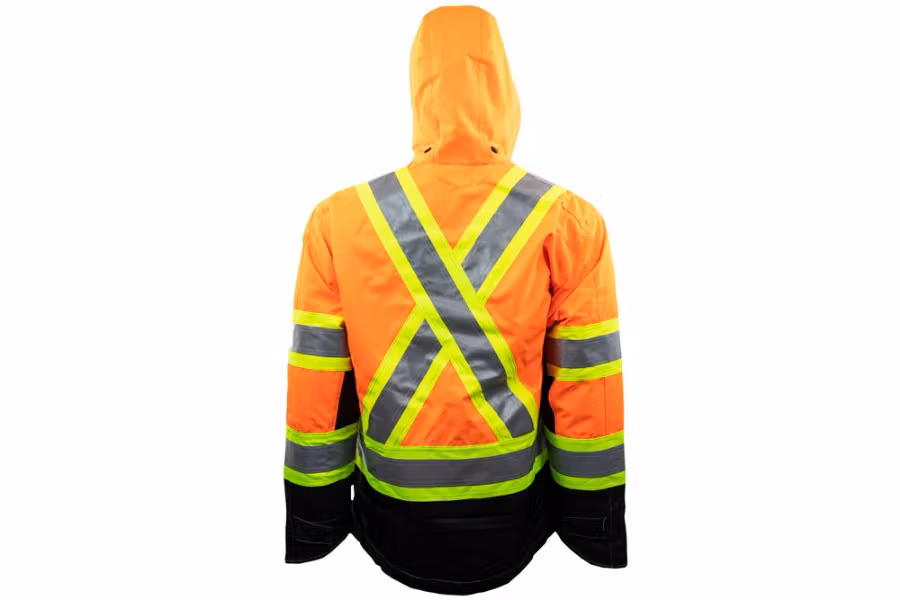 Picture of Tough Duck Safety Waterproof/Breathable Midweight Fleece Lined Jacket