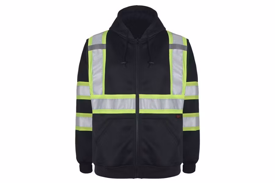 Picture of GSS Safety Two Tone Full Zip Hooded Sweatshirt